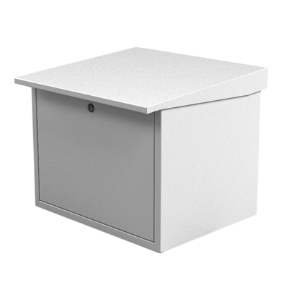 [SVR-1419-G] Gabinete para resguardo de baterías (hasta dos baterías PL110D12). Lámina Galvanizada.