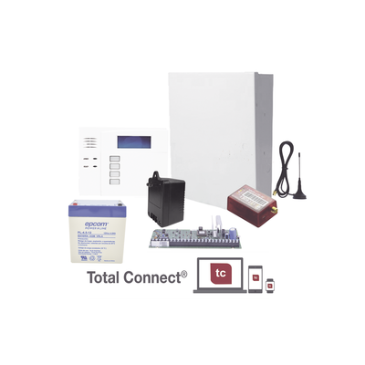 [VISTA48/6150TB4G] Super Kit de Panel VISTA48LA con Teclado 6150, Batería, Transformador y Comunicador MN01LTEM