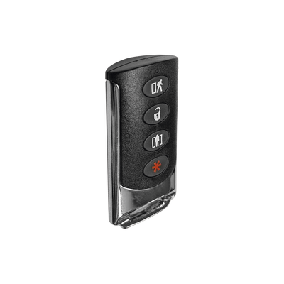 [SFWST102] LLavero remoto de 4 Botones de uso rudo ideal para Armado total/parcial/desarmado/pánico. Duracion de Batería hasta 5 años.