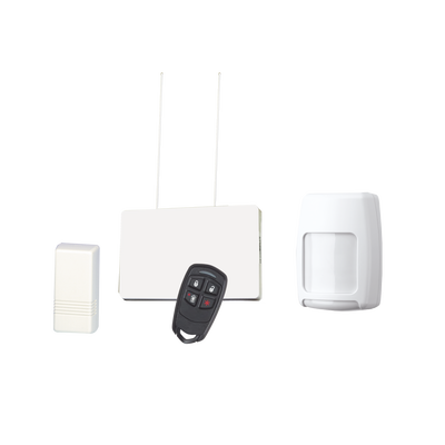Kit de Receptor y Sensores Inalámbricos Para Panel Vista. Magnéticos y de Movimiento mas Control Remoto 