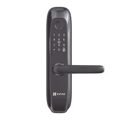 [CS-L2S] Cerradura Inteligente / Protocolo Zigbee  / Códigos Temporales Para Visitantes / Lectura de Huella / Lectura de Tag / Contraseña /  Botón para Timbrar / Alarma Anti-intrusión / Uso en Interior / Incluye HUB