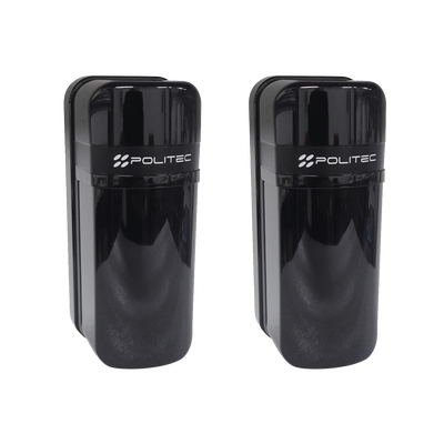 [ALESWS] Detector Fotoeléctrico (A baterías) / 0 Falsas Alarmas / Alcance de 60m de Exterior y  350m en interior / Fácil Alineación / Compatible con cualquier panel de alarma