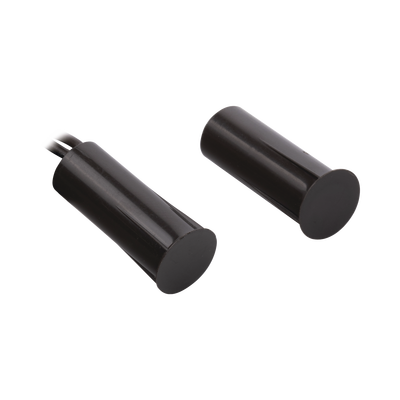 Contacto magnético para puertas y ventanas aluminio y madera de empotrar color café /GAP: 19mm 