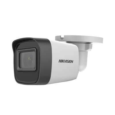 [DS-2CE16H0T-ITF(C)] Bala TURBOHD 5 Megapixel / Lente 2.8 mm / 4 Tecnologías (TVI / AHD / CVI / CVBS) / 30 mts SMART IR EXIR / Exterior IP67 / dWDR / Metal