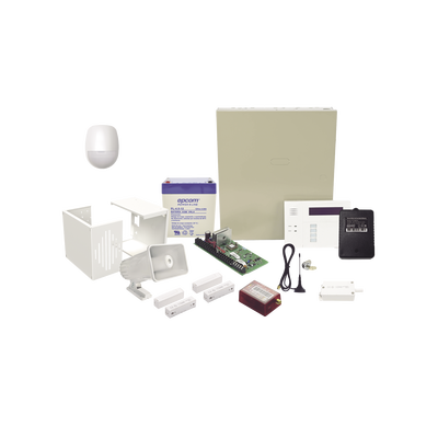 [KIT2MINI-60RF] KIT de Alarma VISTA48/6160RF con 2 AÑOS de Comunicación Ilimitada 4GLTEM / 5G