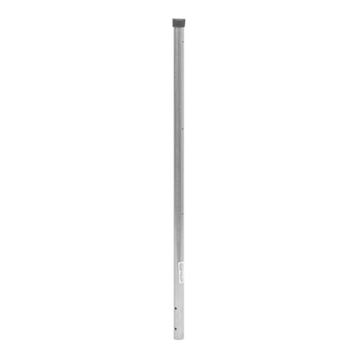 Poste de ESQUINA para Cerca Electrificada. Tubo Galvanizado cal. 18 de 1" Diam. y 0.8m Alto con Tapón, ideal para 3 Aisladores 