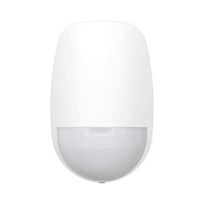 [DS-PDD12P-EG2-WB] (AX PRO) Detector PIR Inalámbrico de Doble Tecnología / Inmunidad a Mascotas / Rango de Detección de 12 mts / Angulo de 85.9° de Cobertura