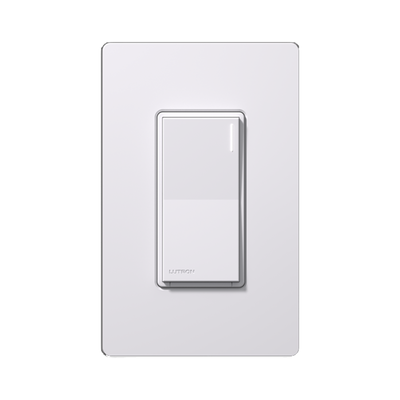 [RRST8ANSWH] (RadioRa3) Apagador Sunnata color blanco para linea Radio Ra3, 8A de iluminacion, 5.8A Motor