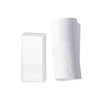 [QXI-R-WH] Detector de Movimiento Pasivo con transmisor 5816 Honeywell/ Inalámbrico / Altura de montaje 0.8m a 2.7 m  ajustable  / 100% Exterior / Compatible con serie VISTA y LYNX