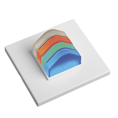 [NX0176] Luz de Aviso Cuatri color para Indicar Presencias o Alarmas en Habitación / BUS RS485 / Compatible con NX0019/B, NX1021 y NX0015