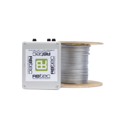 [IROC-1Z-500-V2] Kit de Cable Sensor Perimetral IRONCLAD para Cercas Ciclónicas / 152 METROS / 1 ZONA / Sin Falsas Alarmas por Viento / TODO Incluido/TARJETA LPU400/ Calibración por Software