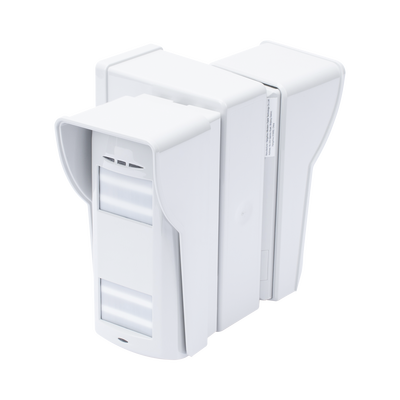 (AX HUB) 2 Detectores Dual-Tech Inalámbrico para Exterior + Montajes Fijo