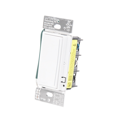 [RRSTPRONSW] (RadioRa3) Atenuador  táctil SUNNATA Dimmer PRO color blanco mate para linea Radio Ra3, el cable neutro es opcional 250W LED / CFL