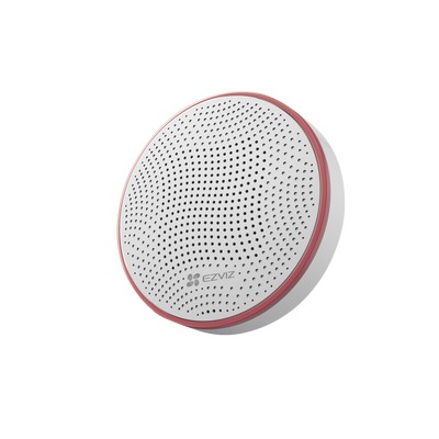 [CS-T9-C] Sirena Inalambrica  Con estrobo / Utiliza 4 Baterías CR123A ó Alimentación 12Vcc / Compatible con Kit de alarmas CS-B1 / Uso en Exterior