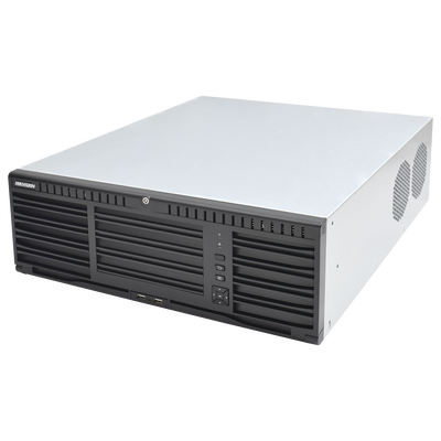 [DS-96256NI-I16] NVR 12 Megapixel (4K) / 256 canales IP / 16 Bahías de Disco Duro / 4 Puertos de Red / Soporta RAID con Hot Swap / NVR de Alto Desempeño