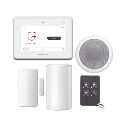 [PROA7PLUSKMPC] Kit de Panel de Alarma PROA7PLUS con Sirena, Sensor de Movimiento, Contacto Magnetico y Control Remoto