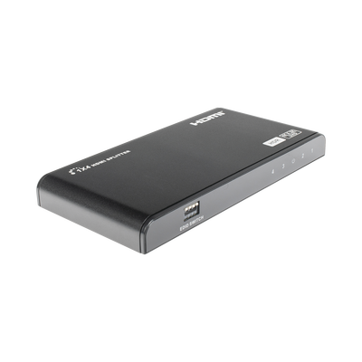 [TT314HDR-V2.0] Divisor (Splitter) HDMI 4K de 1 Entrada a 4 Salidas (Simultaneas) / Soporta 4K×2K  / Ajuste de resoluciones EDID / HDR / HDMI 2.0 /  HDCP 2.2  / Permite mezclar pantallas en 4K y 1080P