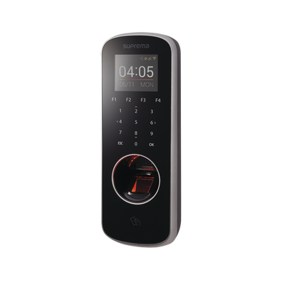 [BSL2OM] BioStation L2 Lector de Huella Delgado con Teclado Touch y  Lector 13.56 MHz MIFARE®/ NFC /DESFire/DESFire EV1/ Felica