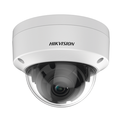 [DS-2CE57D3T-VPITF] Domo TURBOHD 2 Megapixel (1080p) / Lente 2.8 mm / 30 mts IR EXIR / TVI-AHD-CVI-CVBS / IK10 / IP67 / WDR 120 dB / Ultra Baja Iluminación / Metal