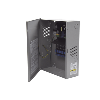 [AL400ULACM] 12 o 24 Vcc @ 4 A / Fuente tipo control / 8 circuitos de control ( NO / NC ) / capacidad de respaldo / requiere baterías. 