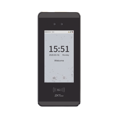 Terminal de reconocimiento Facial para 3,000 usuarios / Lector de tarjetas EM / Compatible con ZKBioAccess y ZKBiosecurity 