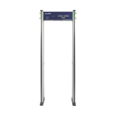 [APMESC6] Detector de metales de 6 zonas/ Uso en Interior/ Contador de alarmas y Personas