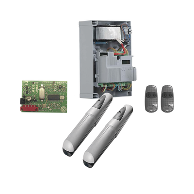 [KIT-AXO-5024] Kit de operadores AXO 5024 Para puertas Abatibles de hasta 5 Metros y 400 Kg de peso por hoja 