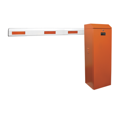 Kit de Barrera Vehicular Izquierda Color Naranja y Brazo de 3 m 