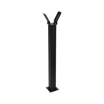 Descansa brazo para plumas de barrera vehicular 