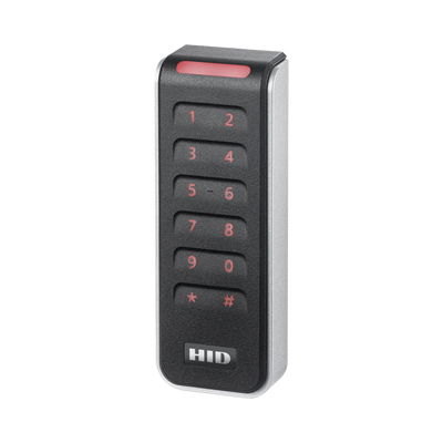 Lector con Teclado Capacitivo SIGNO Multitecnologia/ 20KNKS-01-00001H/ Garantia de Por Vida/ Pigtail/Wiegand & OSDP/Mullion