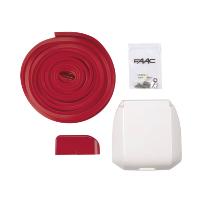 Adaptador de Iluminación en brazo Rectangular para Barreras FAAC 