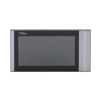 [KCV-T701SMB] Monitor Analógico LCD de 7" 1080p (Full HD) a Color / Touch Screen / Soporta 2 Frentes de Calle y hasta 4 Monitores / Soporta Cámaras Analogicas (TURBOHD) para Tener Visión Adicional / Color Negro