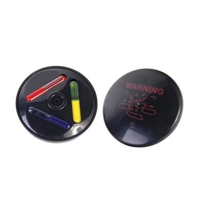 [T051AM]  Tag  AM con Tinta para Ropa /Si se viola el sello, la Ropa quedará Marcada con Tinta! / Paq. 100 pzs