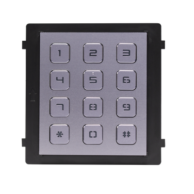 [DS-KD-KP] Módulo de Teclado para Frente de Calle  Modular / Desbloqueo de Puerta Mediante Código / Llamada a monitor.