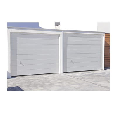 [SECGAR207] Sección para puerta de Garage / Lisa / Color blanco / Para GARAGE207 / Estilo Americana.