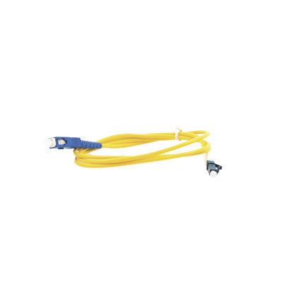 Jumper de Fibra Óptica Monomodo LC/UPC-SC/UPC Simplex de 1 metro 