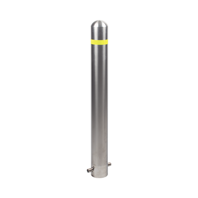 Bolardo Fijo de Acero Inoxidable de 900 mm de Altura 
