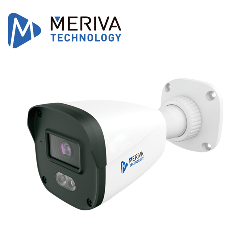 Camara ip bullet meriva technology mob-200s4ld / 2mp / h.265+ / 2.8mm / iluminacion dual (10 - 20m ir / luz calida) / ip67 / metal-plastica/ 12 vcd / poe / microfono integrado / mia 2.0 / onvif / video estructurado intrusion - cruce de linea