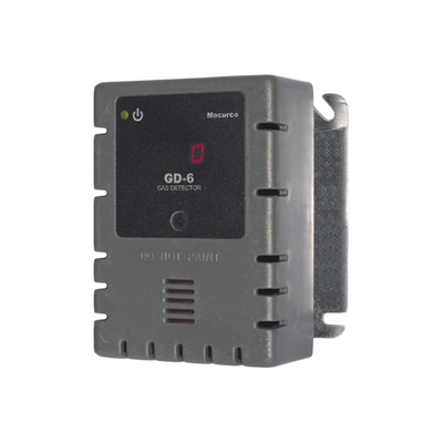[GD-6] Detector, Controlador y Transductor de Metano (GN), Propano (LP) o Gas Hidrógeno (uso comercial)
