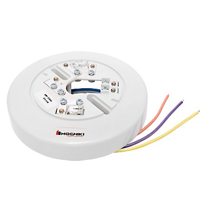 Base Para Detector Convencional Con Relevador, 6 ", 4 Hilos, 24 Vcd (0300-02030)