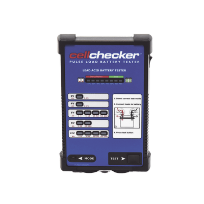 Probador De Baterías De Plomo-Acido Para Identificar Baterías Débiles o En Falla, Ideal Para Sistemas De Seguridad 