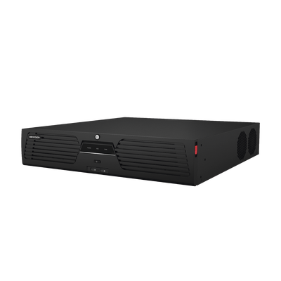 [DS-9664NI-M8] [Doble Poder de Decodificación] NVR 32 Megapixel (8K) / 64 Canales IP / AcuSense / ANPR / Conteo de Personas / Heat Map / 8 Bahías de Disco Duro  / Soporta RAID con Hot Swap / 2 HDMI en 8K / Soporta POS / Alarmas I/O  / Smart Search