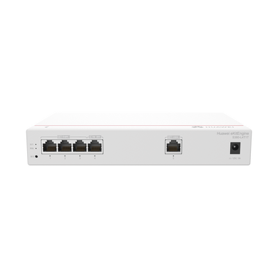 [S380-L4T1T] Router Multi-Servicio / 1 puerto 10/100/1000 Mbps(WAN) / 1 puerto 10/100/1000 Mbps(LAN/WAN) / 3 puertos 10/100/1000 Mbps(LAN) / Controla hasta 32 APs / Hasta 150 Clientes / Administración Nube Gratis
