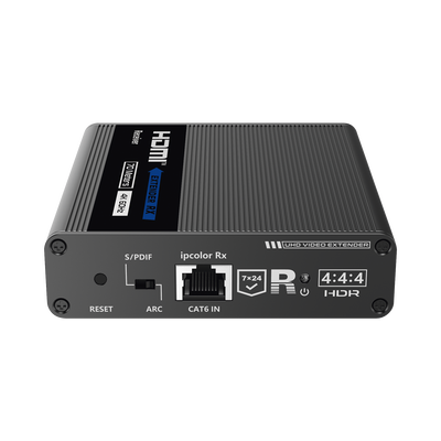 [TT-676RX] Receptor Compatible para Kits TT- 676 / 4K@60Hz con IR / Distancia de 70 Metros / Conexión en Cascada de hasta 10 Receptores con TT676.