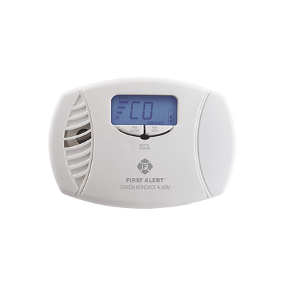 [1039746] Alarma de monóxido de carbono (CO) enchufable con batería de respaldo y display digital