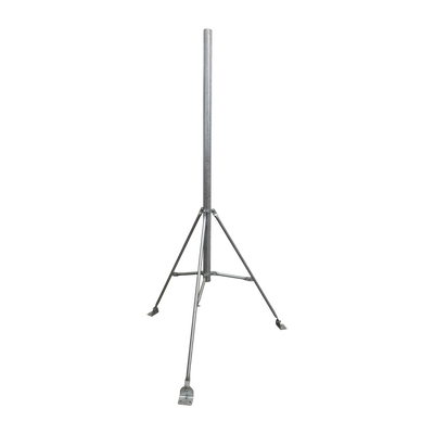 [SM-TR3] Tripie de con tubo de 2" para alcanzar 3 metros. Acero Galvanizado en Caliente.