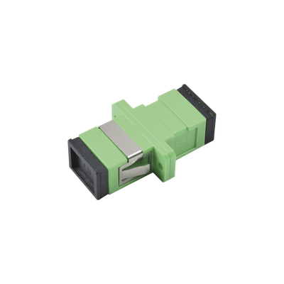 Módulo acoplador de fibra óptica simplex SC/APC a SC/APC para fibra Monomodo 