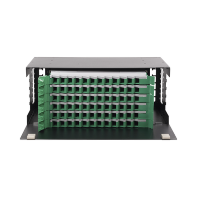 [LP-ODF-8072] Distribuidor de Fibra Óptica con bandejas deslizables, vacío, 19in, acepta 72 adaptadores "LC Duplex" o "LC Simplex" o 72 "SC" Simplex, 4U