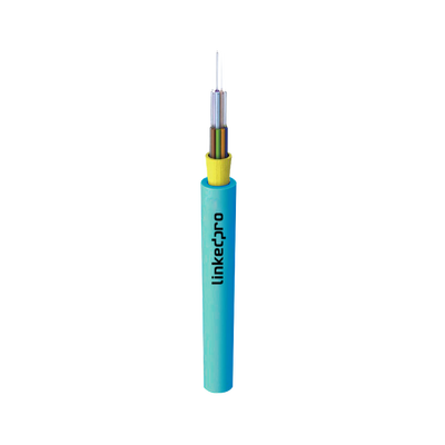 Cable de Fibra Óptica Multimodo OM3 50/125, 6 hilos, para Interior, Tight Buffer 900µm, OFNR Riser, Dieléctrica, Precio Por Metro 