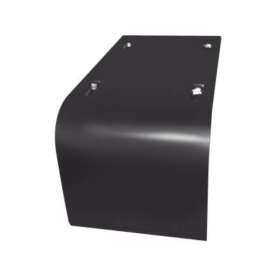 [CH-BAL100EP]  Bajada para cable de 100 mm de ancho, con baño de pintura epóxica en color NEGRO